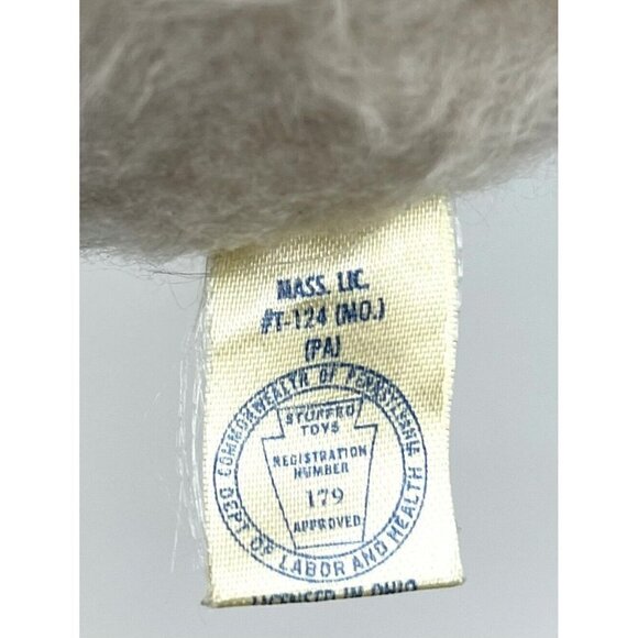 VTG 1973 AMERICAN GREETINGS 14" Plush TEDDY BEAR "Take Me To Bed With You" NWT - Picture 4 of 6